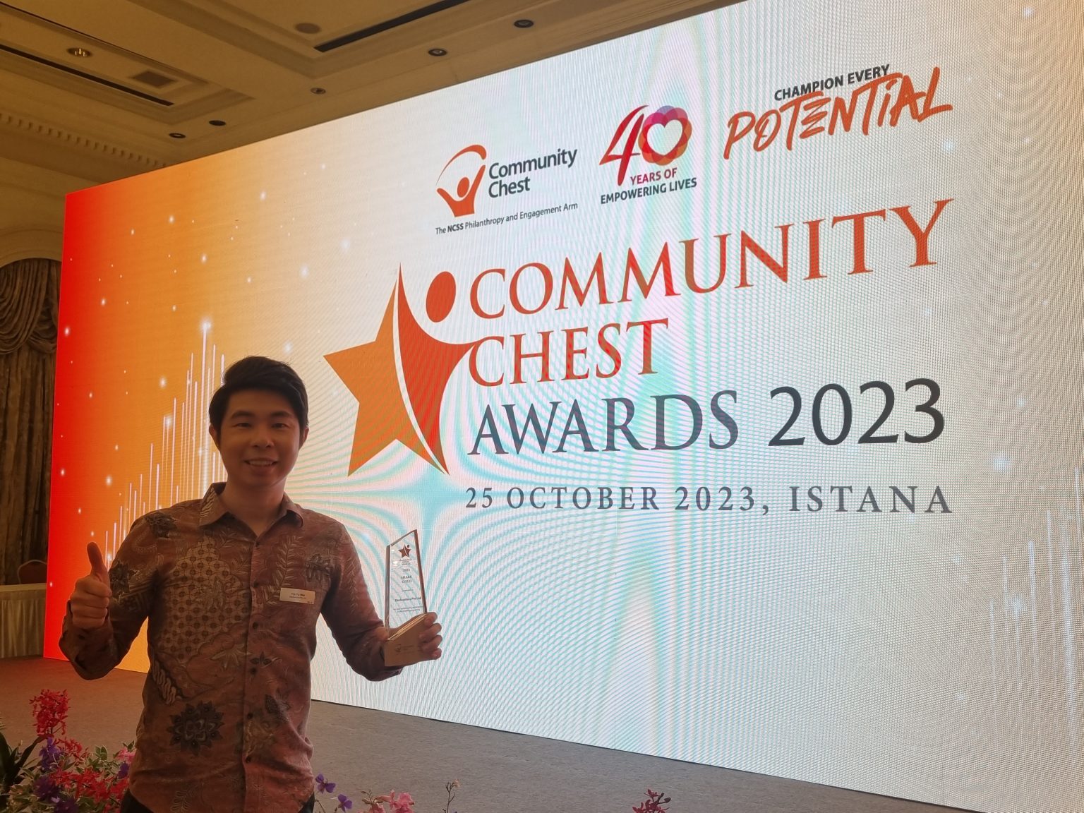 Community Chest Awards 2023 Declarators